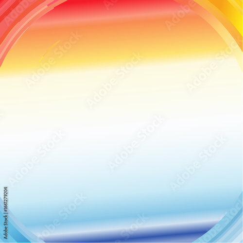 A smooth rippled background in rainbow tones, softly blending for a gentle, flowing atmosphere in any project.