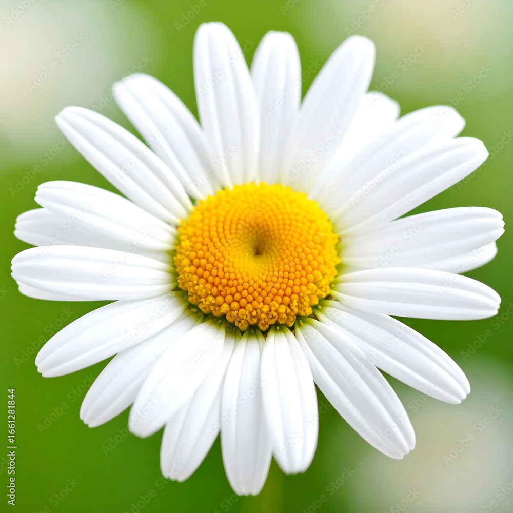 Fototapeta premium Close-up of a single daisy flower