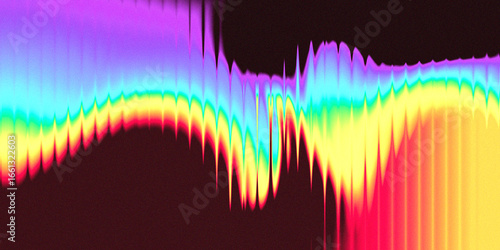 Rainbow Glass textures noise vintage background gradient color abstract.