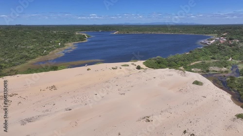 Wallpaper Mural Almecegas Lagoon At Paraipaba In Ceara Brazil. Nature Landscape. Beautiful Sand Dunes. Almecegas Lagoon At Paraipaba. Rainwater Lakes. Almecegas Lake. Summer Travel. Brazil Northeastern. Torontodigital.ca