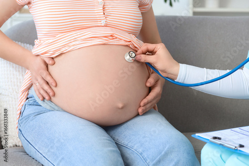 Female doctor with stethosc...