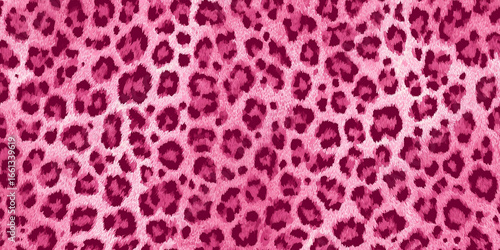 pink leopard print pattern, trendy animal skin texture for fashion design, textile, packaging, wallpapers, and stylish backgrounds