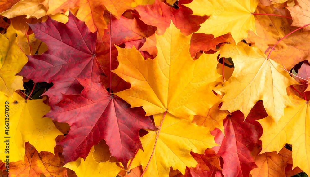 Fototapeta premium Autumn leaves background