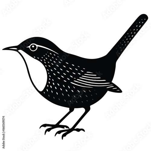 Papier peint wren vector