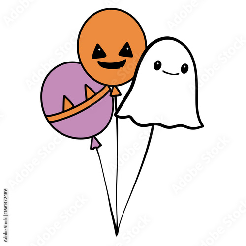 cute halloween elements