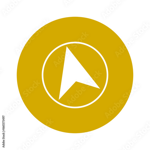 Navigation compass icon isolated on transparent background Free Download Navigation compass icon isolated on transparent background - GFXLoad
