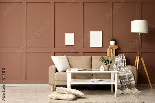 Interior of living room wit...