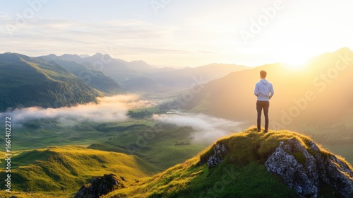 Mountain top view inspiration