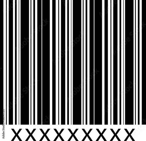 QR code and barcode icon, black vector of scan codes, UPC, EAN, product label, digital payment, inventory, tracking, shipping, retail, scan me sign, business and technology symbol
