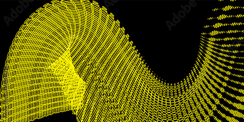 yellow black brush wrap car sticker pattern abstract banner sporty lines black yellow color combination grunge brush pattern racing motorsport design.