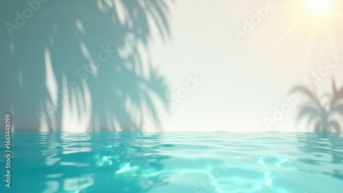 Clean Summery Caustic Texture