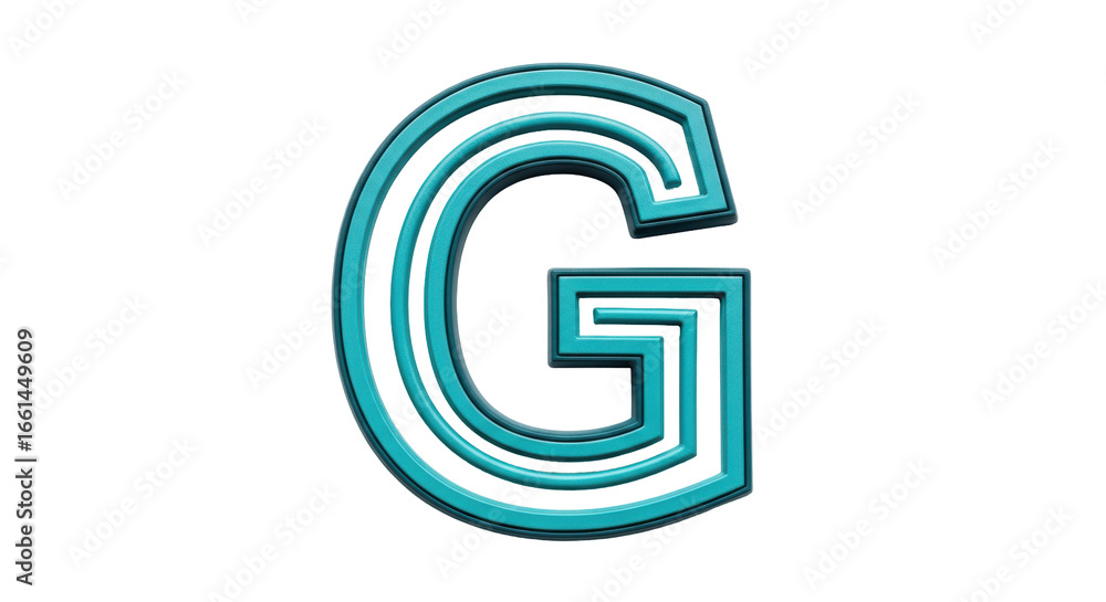 Fototapeta premium Isolated Letter G