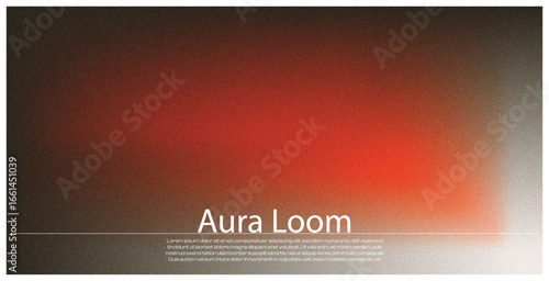 Dark and Moody Gradient Background with a Red Aura Loom.

