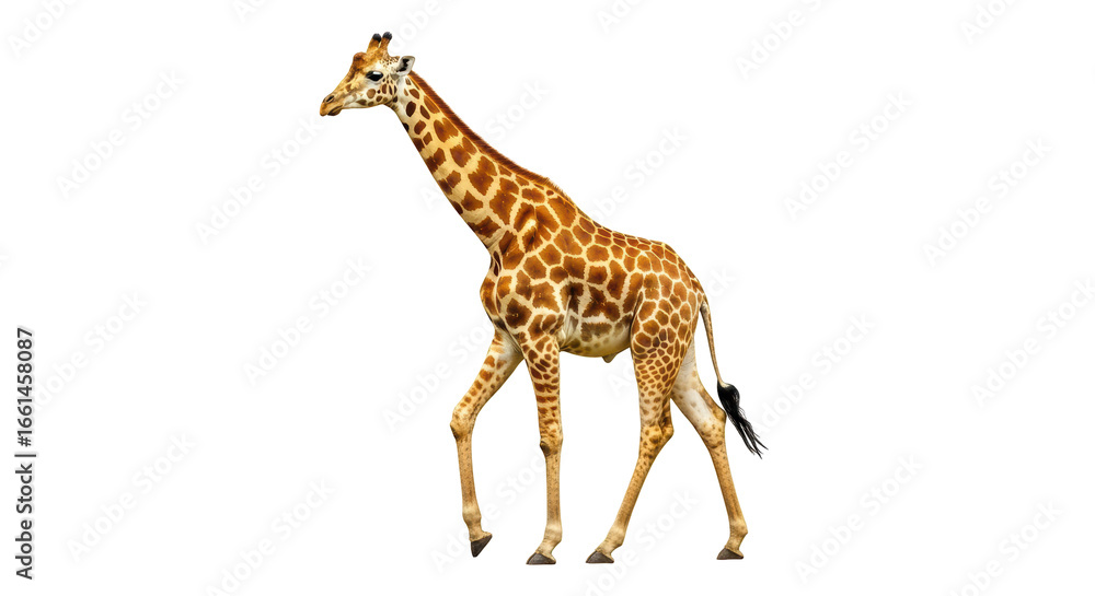 Naklejka premium Isolated Giraffe