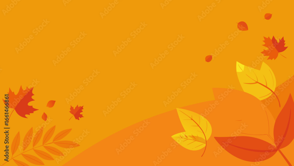 Fototapeta premium Autumn background abstract autumn background, thanksgiving, autumn leaves background, harvest background background with autumn leaves leaf maple orange yellow nature wallpaper background 