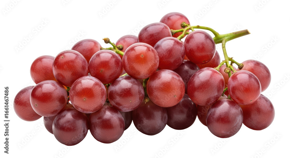 Obraz premium Isolated Red Grapes