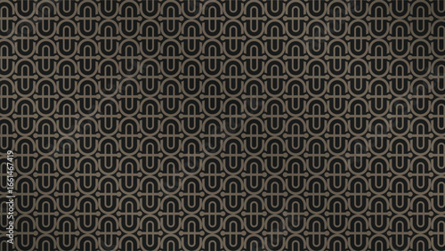 Wallpaper Mural Elegant Black and Gold Geometric Line Pattern Seamless Vector Design Torontodigital.ca