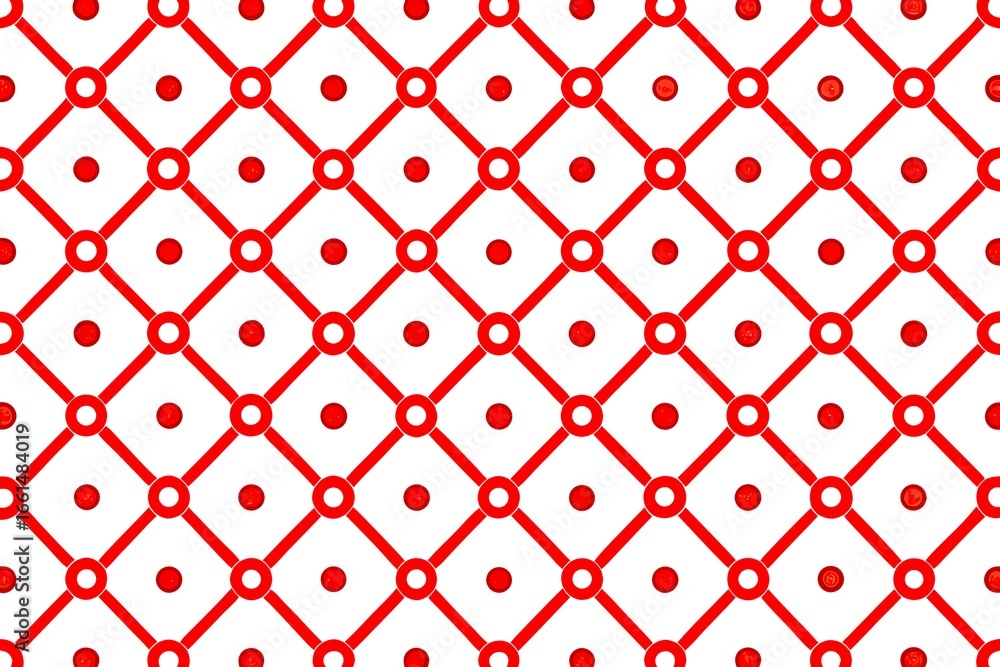 Fototapeta premium Simple Circle Background Pattern