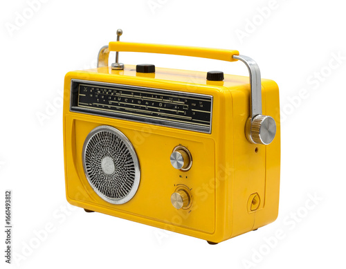  Retro 1970s Portable Radio