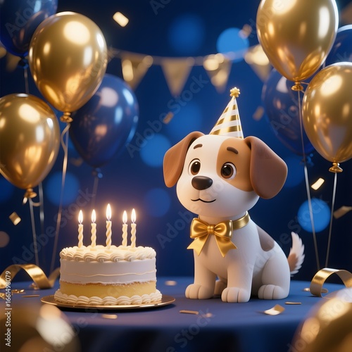 birthday cake with candles