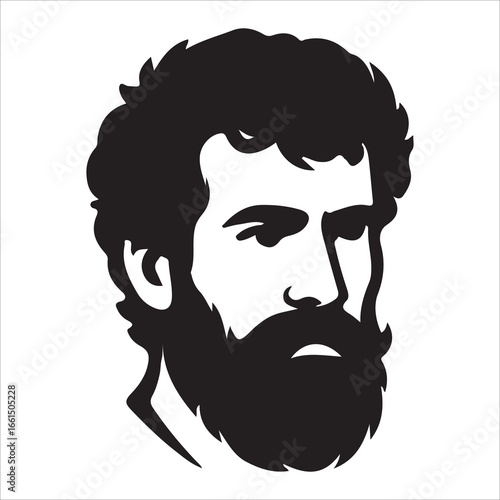 hairstyle designs for men silhouette  vector design,Silhouette hairstyles, vector haircuts, men’s hair trends, side profile views, hairstyle inspiration, haircut design, male grooming styles, 
