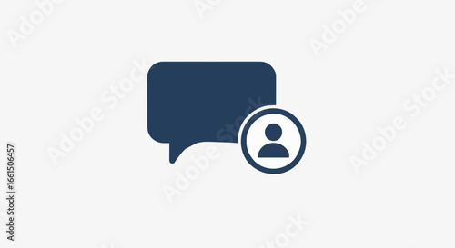 Icon vector contact us