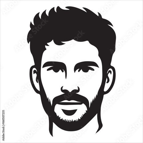 hairstyle designs for men silhouette  vector design,Silhouette hairstyles, vector haircuts, men’s hair trends, side profile views, hairstyle inspiration, haircut design, male grooming styles, 