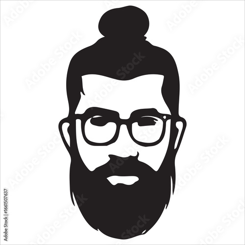 hairstyle designs for men silhouette  vector design,Silhouette hairstyles, vector haircuts, men’s hair trends, side profile views, hairstyle inspiration, haircut design, male grooming styles, 