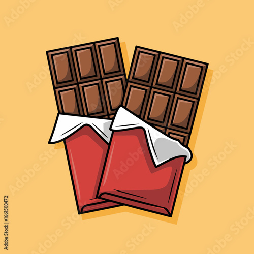 chocolate bar with chocolate