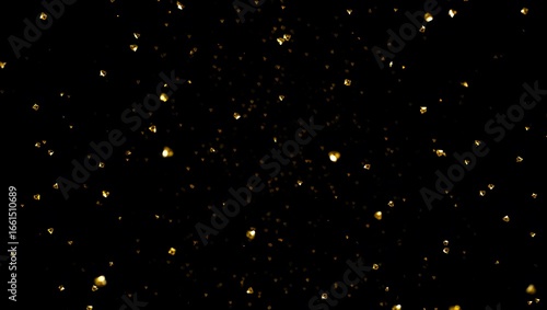 A field of distant stars and galaxies against a deep black sky