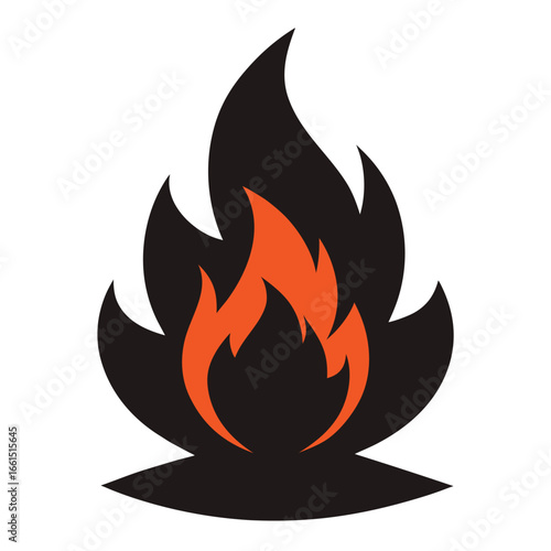 Camp Fire Line Icon with Editable Stroke and Pixel Perfect  icon line airt vactor outline Illustrations on white background.