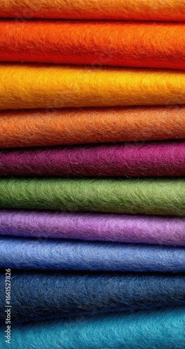 Vibrant fabric swatches in a spectrum of colors