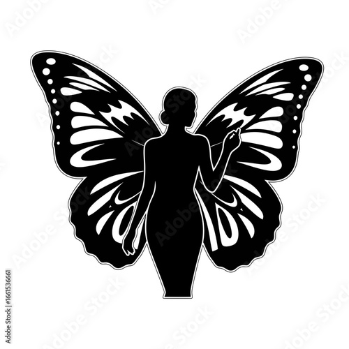 angel wings vector illustration