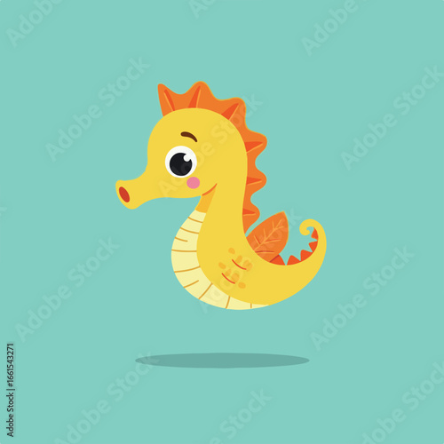 SEA HORSE DRAWING FOR KID'S 