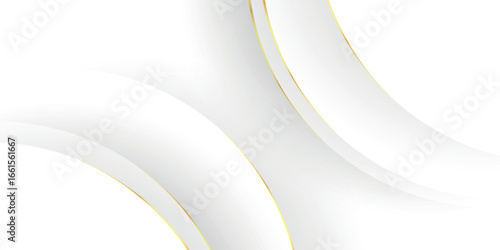 White abstract background with a textured composition of embossed lines and sparkling gold lines. This background design features an elegant and minimalist concept. Vol. 10