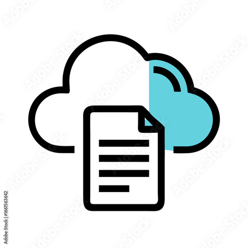 Cloud storage document management system for data backup and file sharing with secure access online system