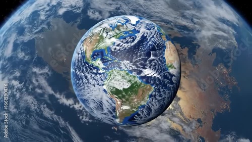 Our Dynamic Earth A Captivating View of Land, Sea, and Atmosphere
