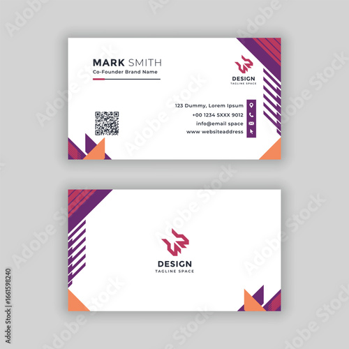 Business card modern minimal template