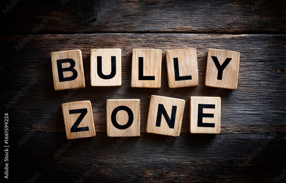 Fototapeta premium Bully Free Zone Concept