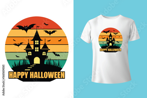 boo boo crew hello ween t-shirt design