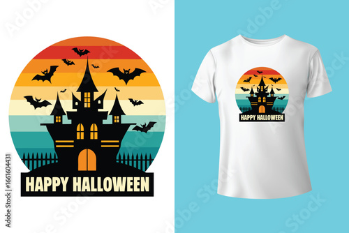 boo boo crew hello ween t-shirt design
