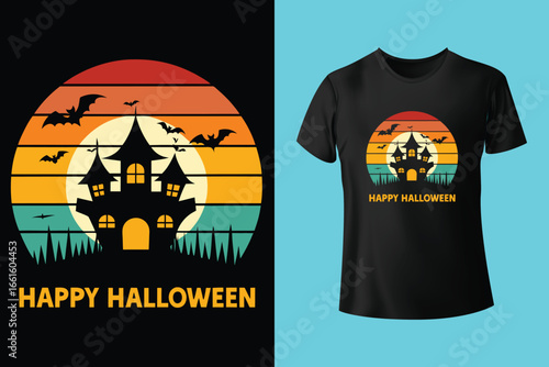 boo boo crew hello ween t-shirt design
