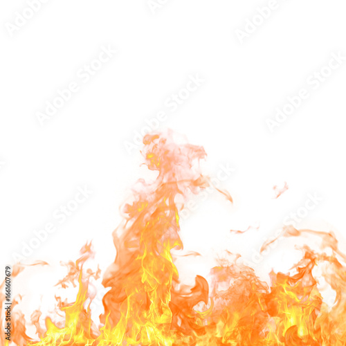 Fire flames overlay