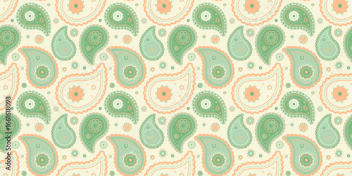 Seamless seasonal curtain vitality. Stroke ink a striped floral. Clothes 2025 a native art.