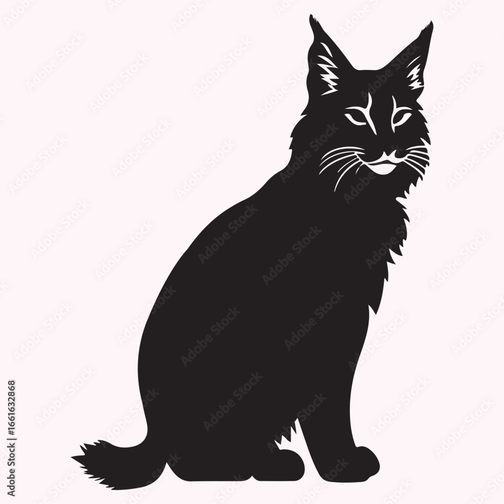 Obraz premium Bobcat Silhouette