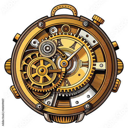 high-detail-mechanical-watch-vector--gears-and-spr.eps
