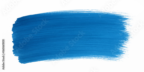 Abstract watercolor brush strokes create a calm, blue seascape with sun-drenched clouds on the horizon