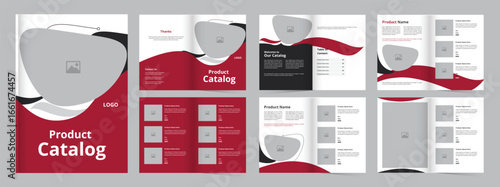 Multipurpose Product Catalog design template layout print