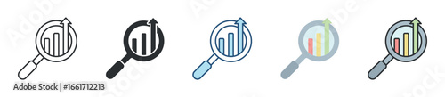 Seo Icon Set Multiple Style Collection