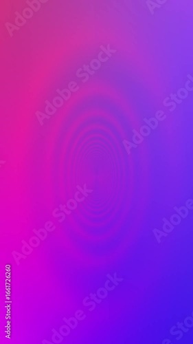 Abstract tunnel animation with vibrant pink and blue gradient light, futuristic motion background.